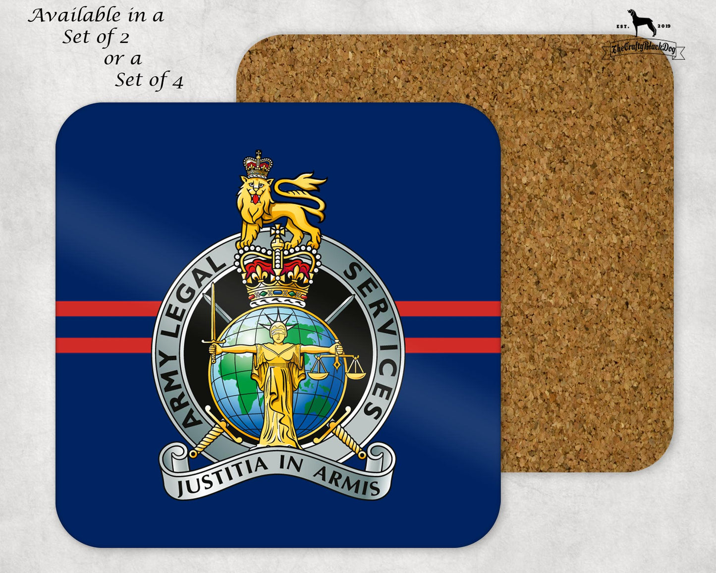 Army Legal Services - COASTER SET