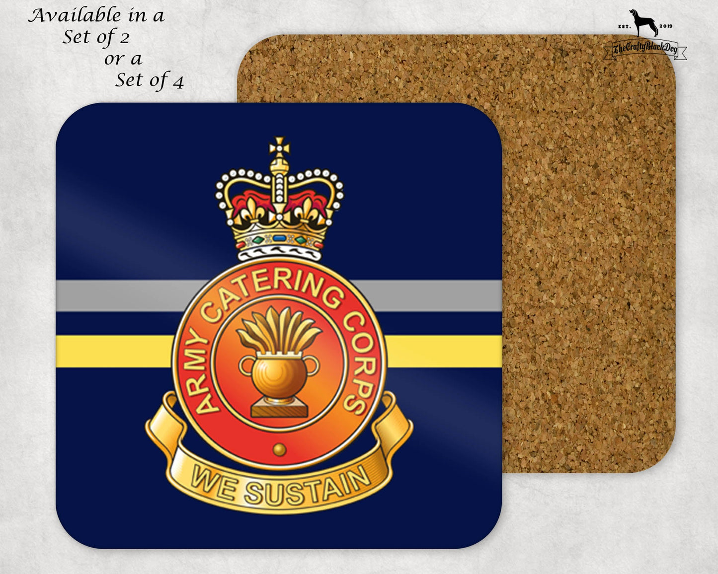 Army Catering Corps - Coaster Set
