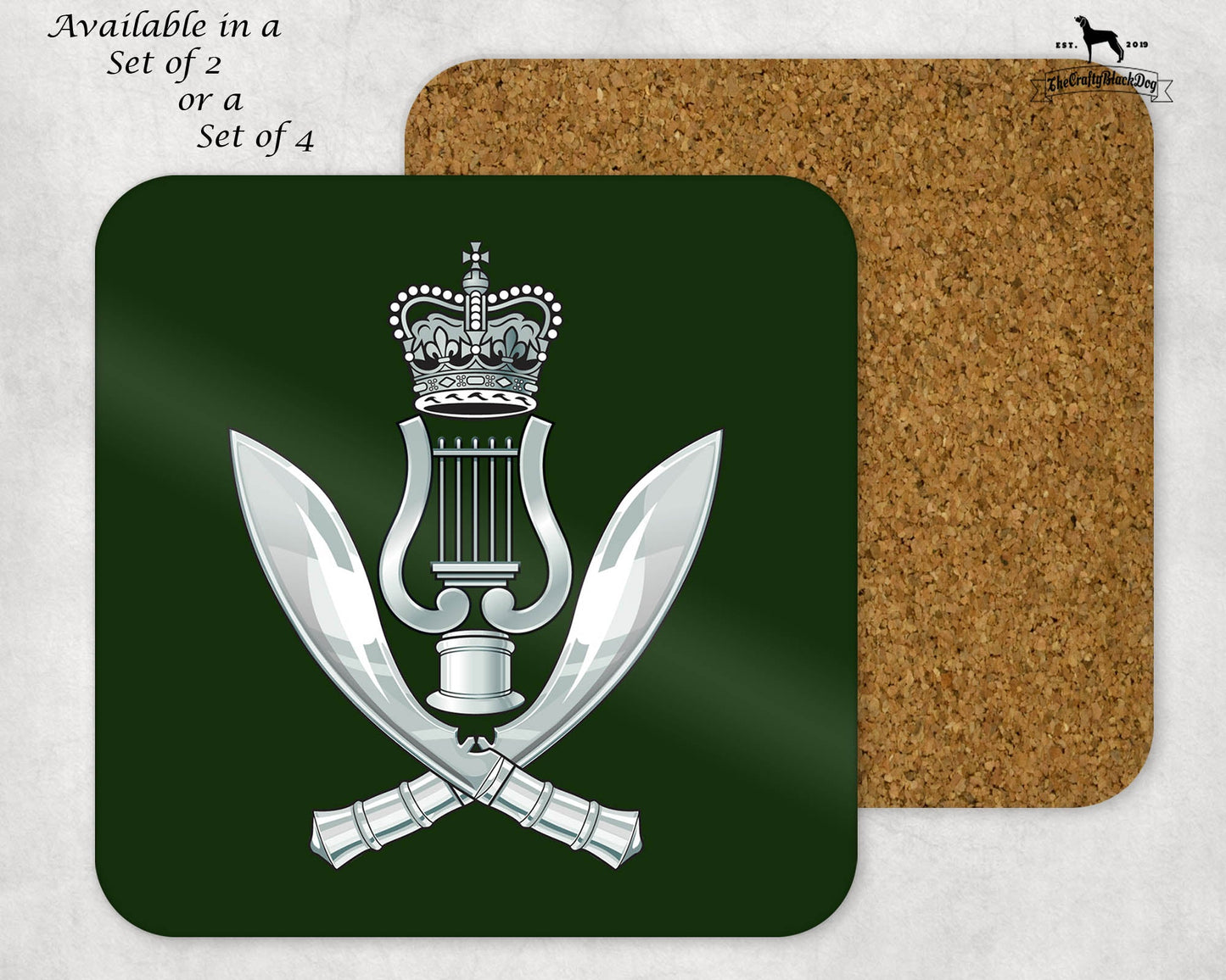 Band of the Brigade of Gurkhas - COASTER SET