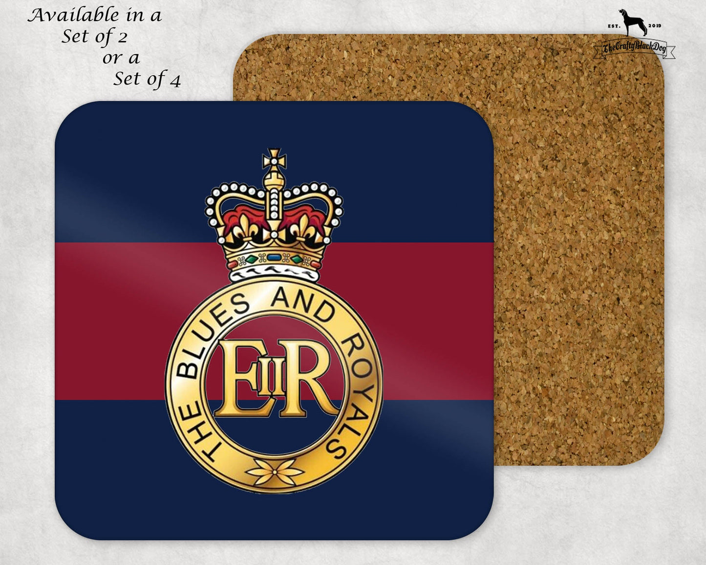 The Blues and Royals - COASTER SET