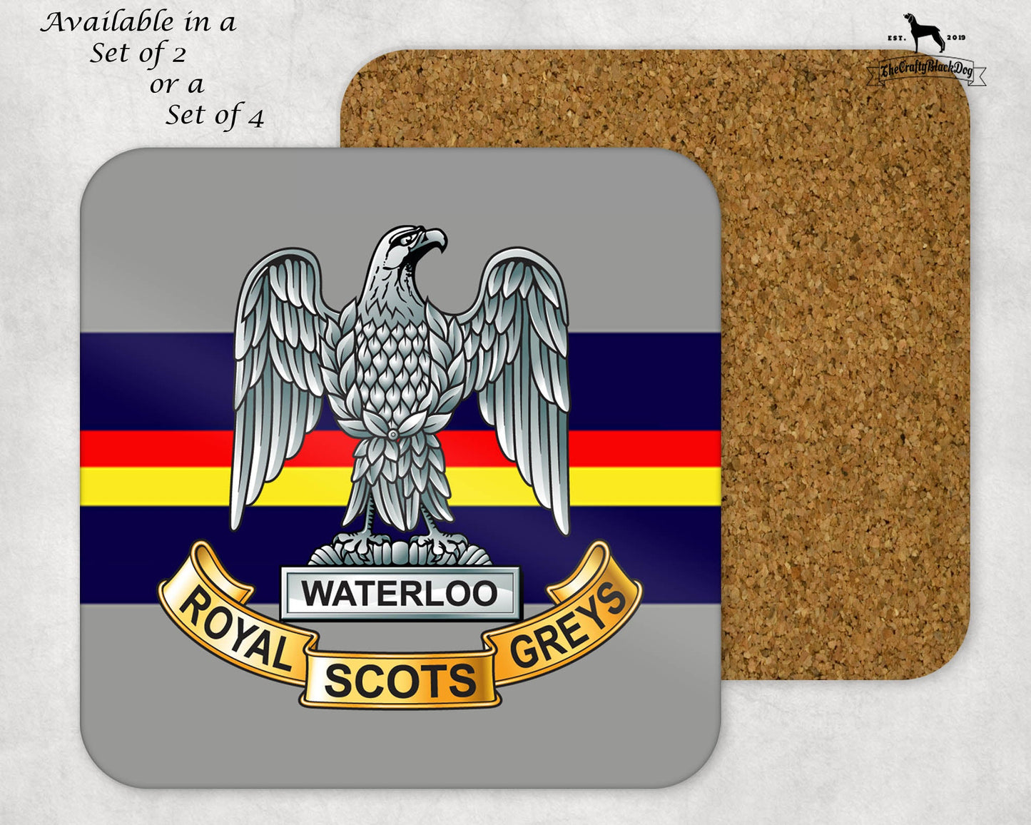 Royal Scots Greys - Coaster Set