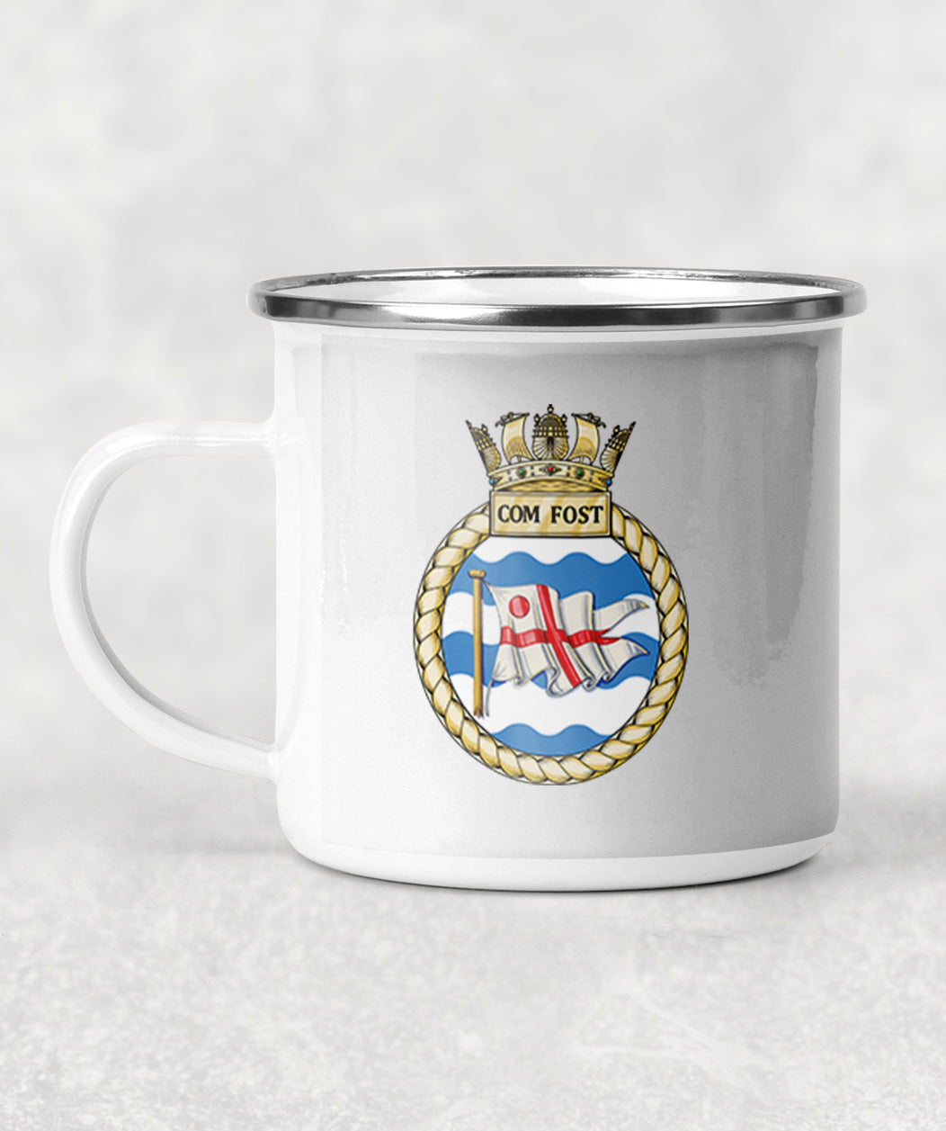 Commander Fleet Operational Sea Training - Com Fost - Enamel Mug