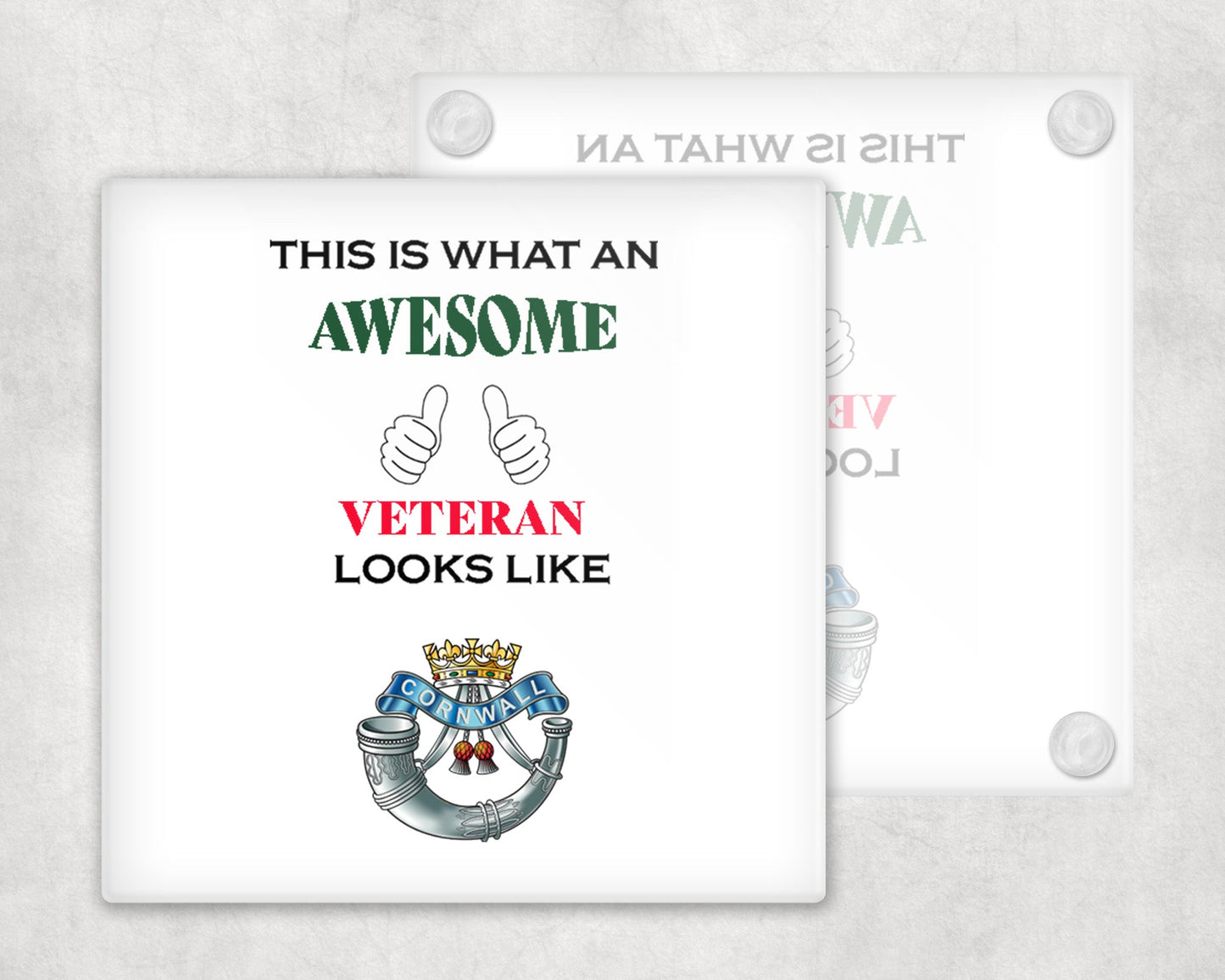 Duke of Cornwall's Light Infantry - Awesome Veteran Coasters