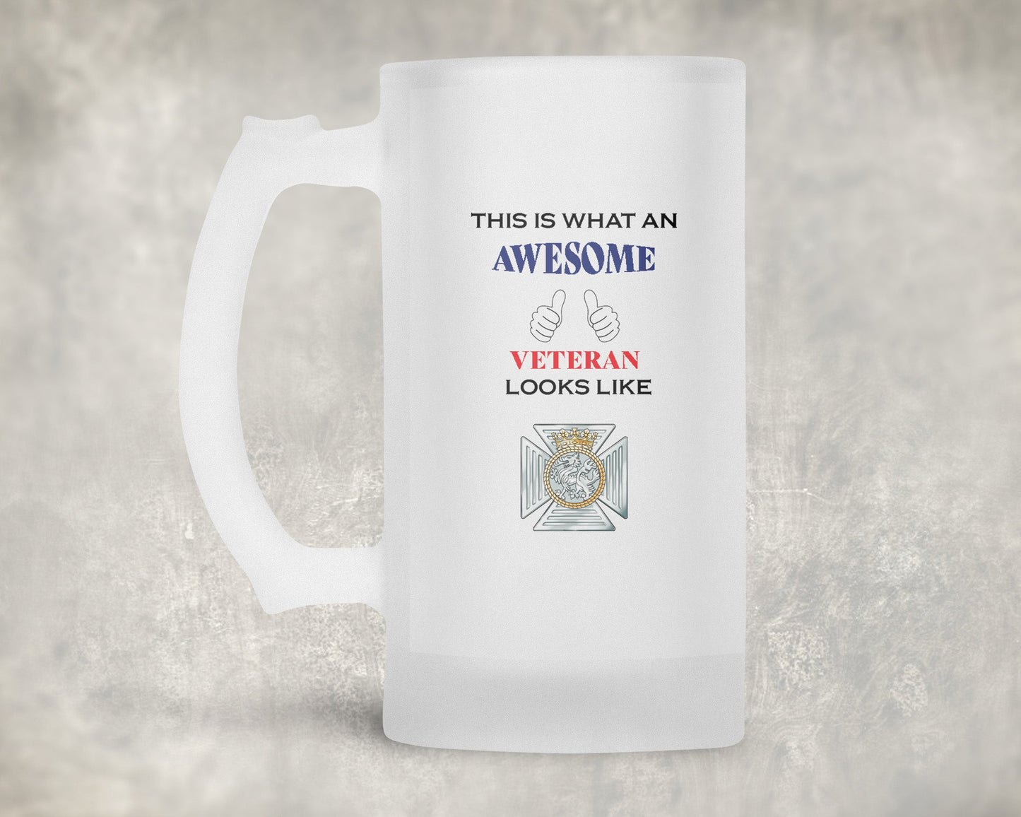 The Duke of Edinburgh's Royal Regiment (Berkshire and Wiltshire) - Veteran - Frosted Stein