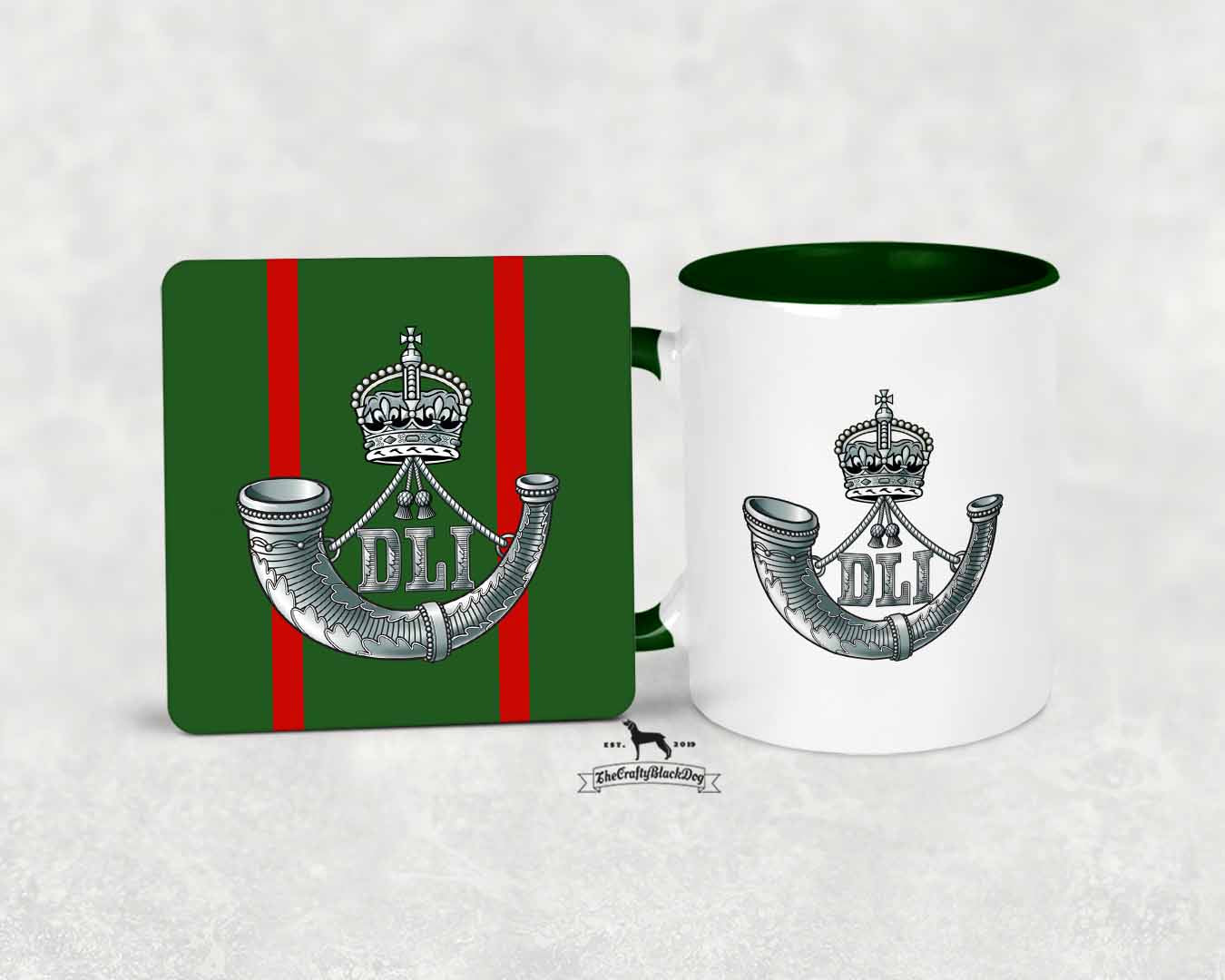 Durham Light Infantry - - MUG and COASTER SET