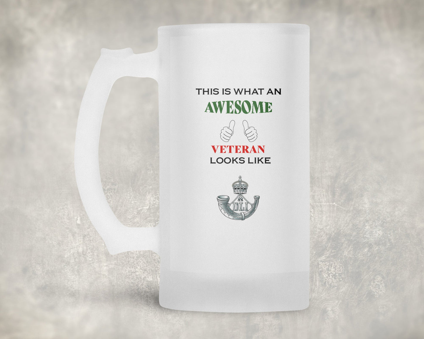 Durham Light Infantry - Veteran - Frosted Stein
