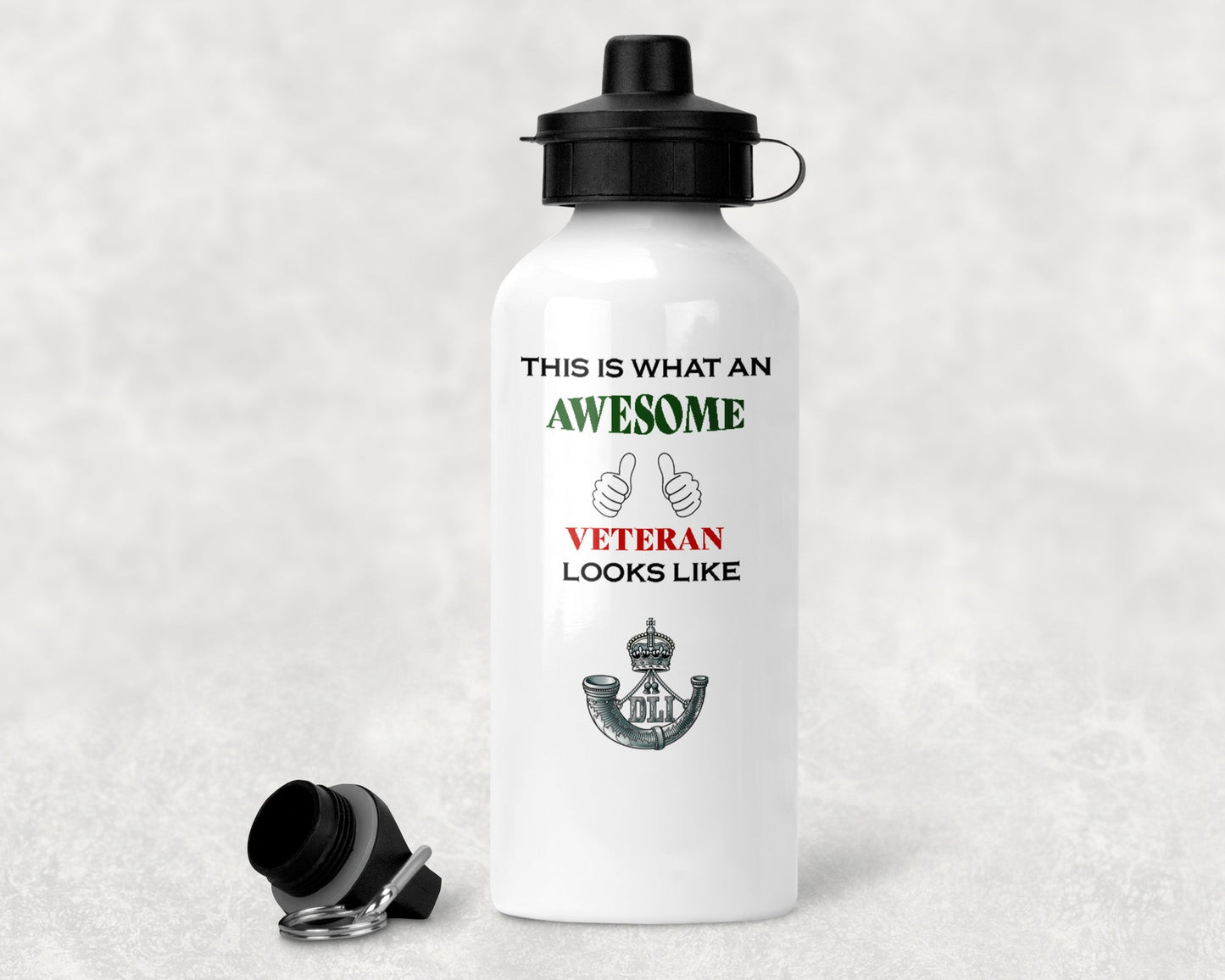 Durham Light Infantry - Veteran - Aluminium Water Bottle