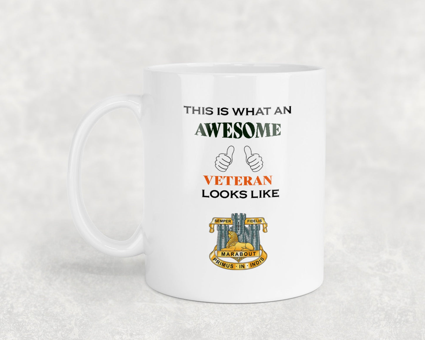Devonshire & Dorset Regiment - Veteran - 11oz Mug