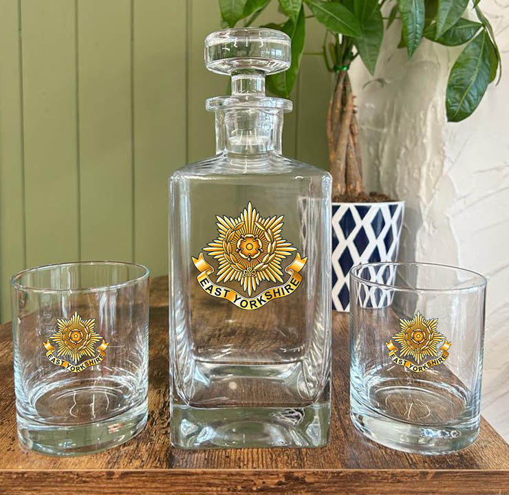 East Yorkshire Regiment - Decanter