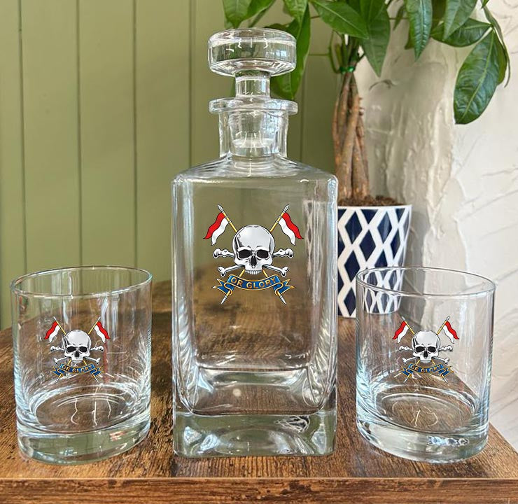 Queen's Royal Lancers - Decanter