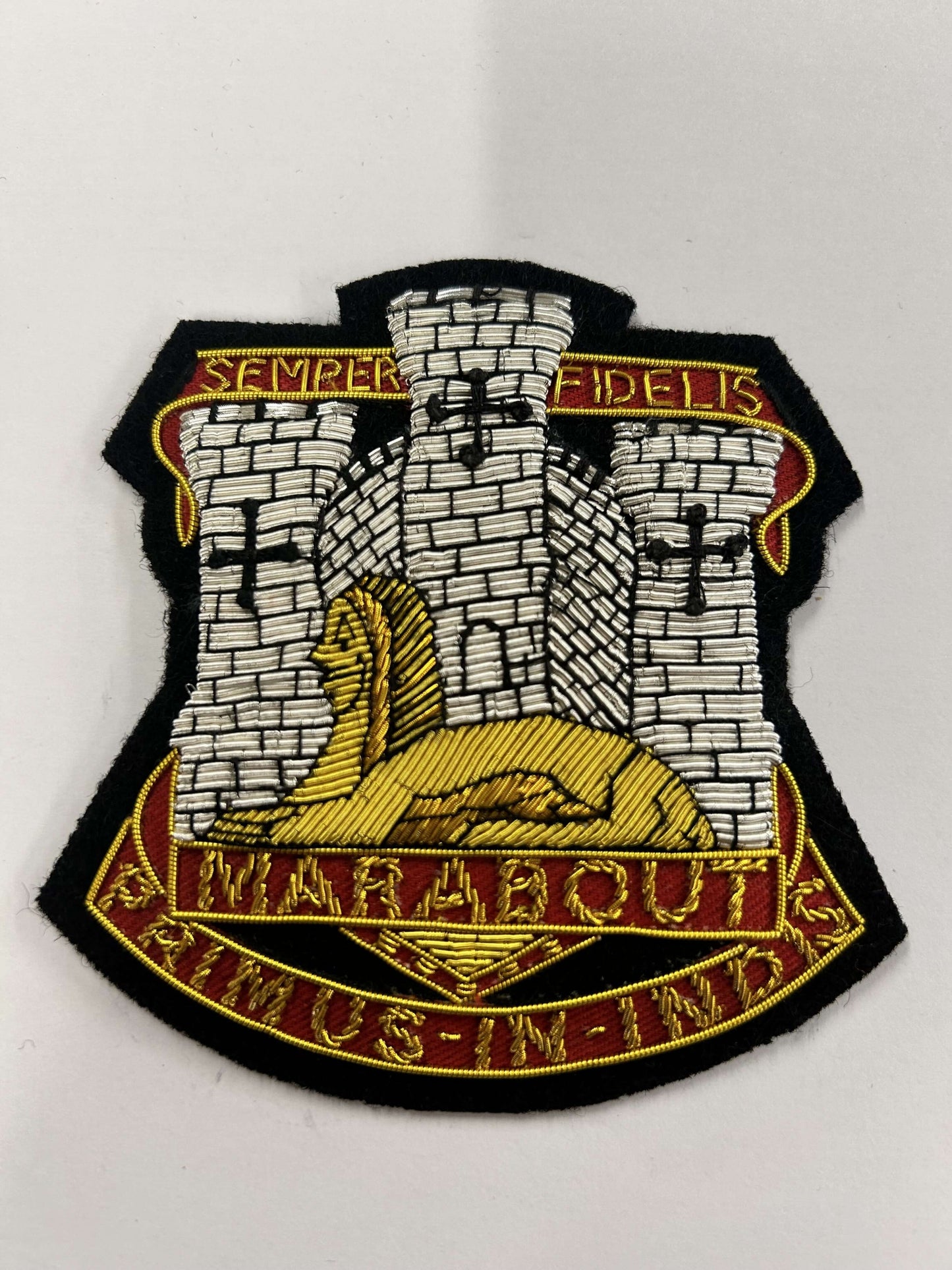 Devonshire and Dorset Regiment - Blazer Badge