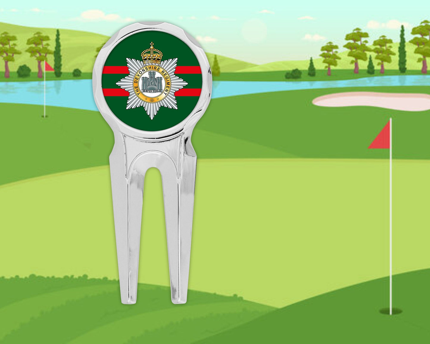 Devonshire Regiment - Golf Divot Repair Tool