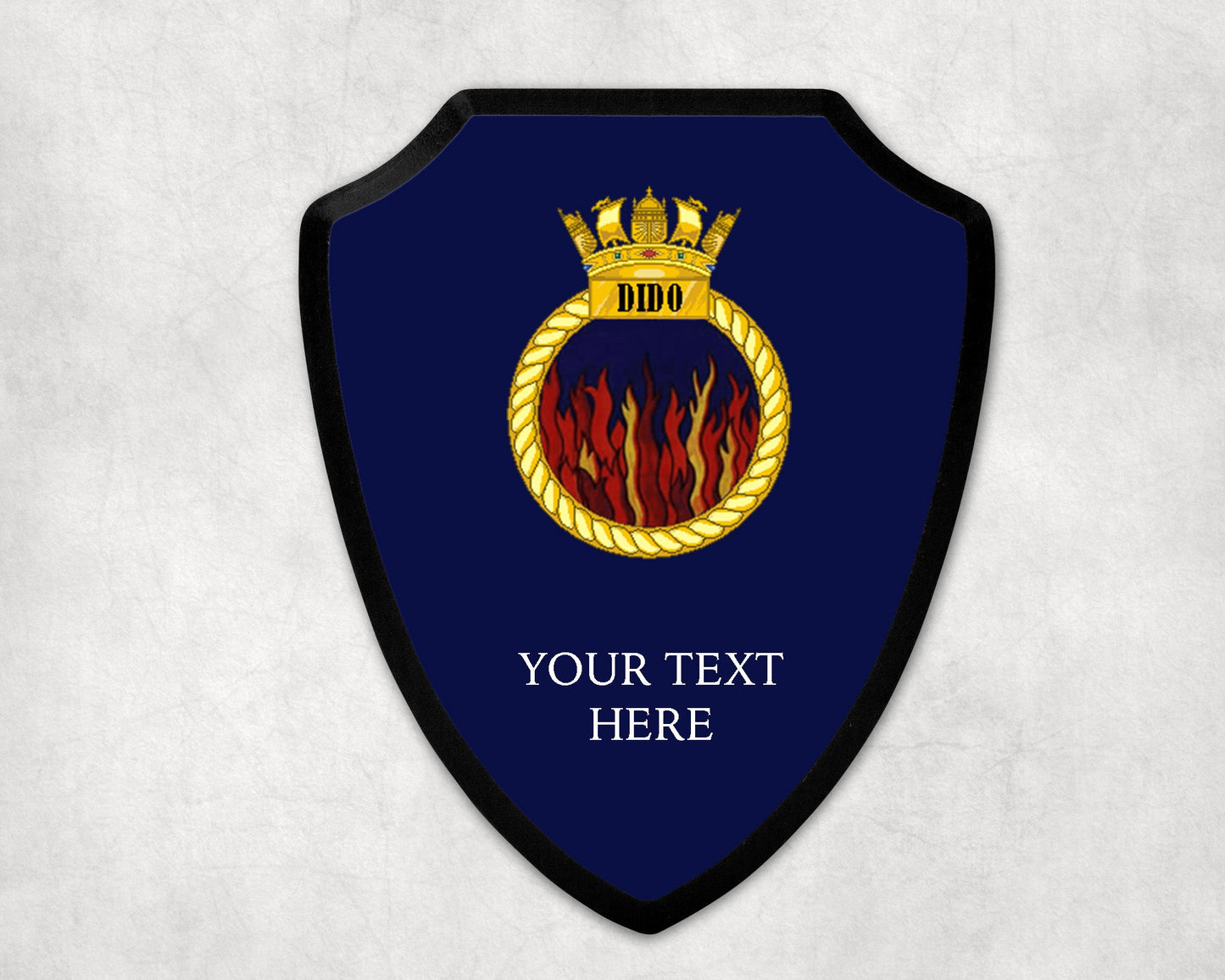 HMS Dido - Royal Navy Printed Wall Shield