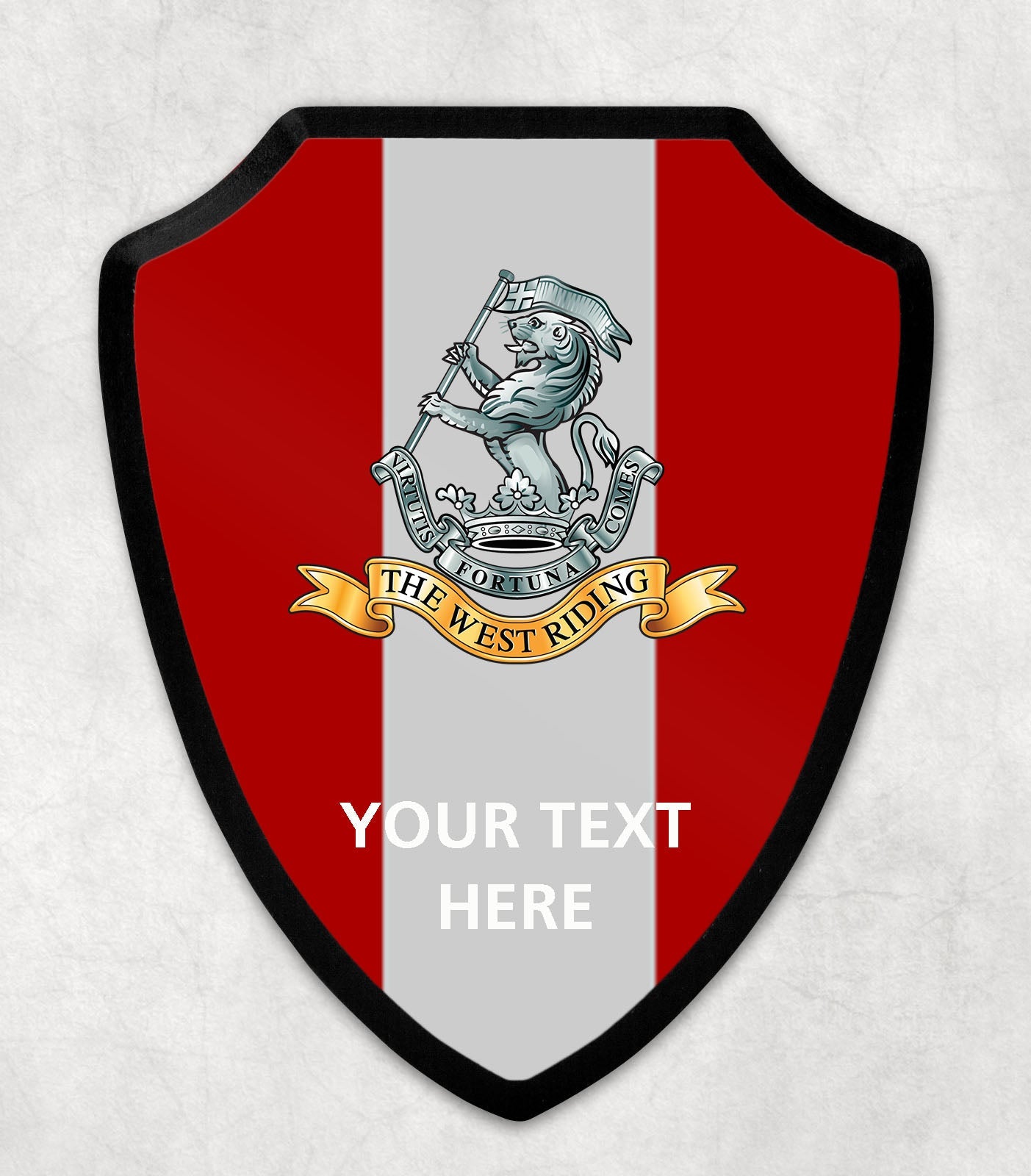 Duke of Wellington Regiment - Printed Wall Shield
