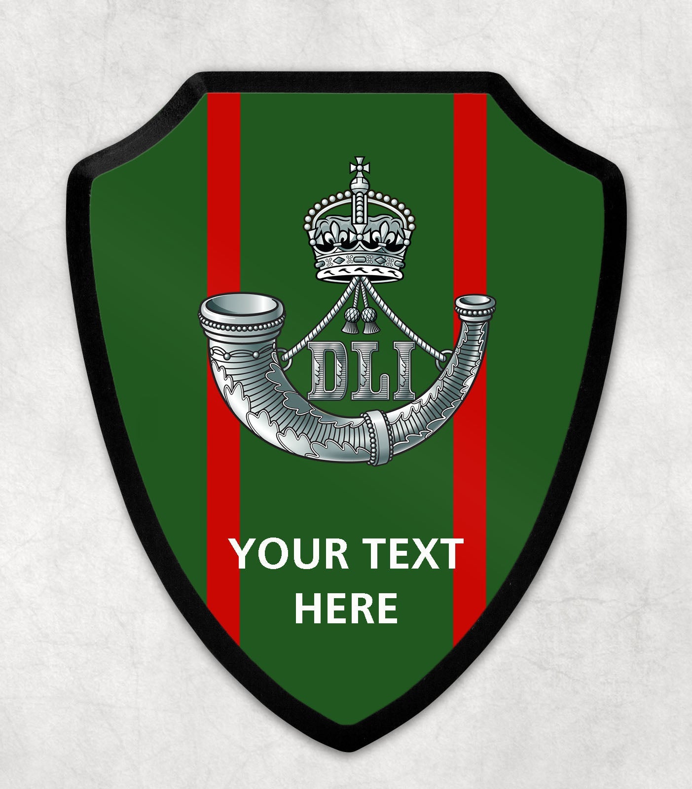 Durham Light Infantry - Printed Wall Shield