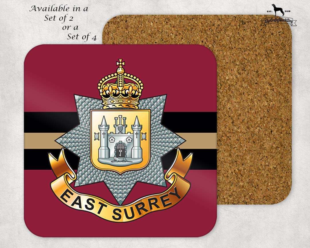 East Surrey Regiment - COASTER SET