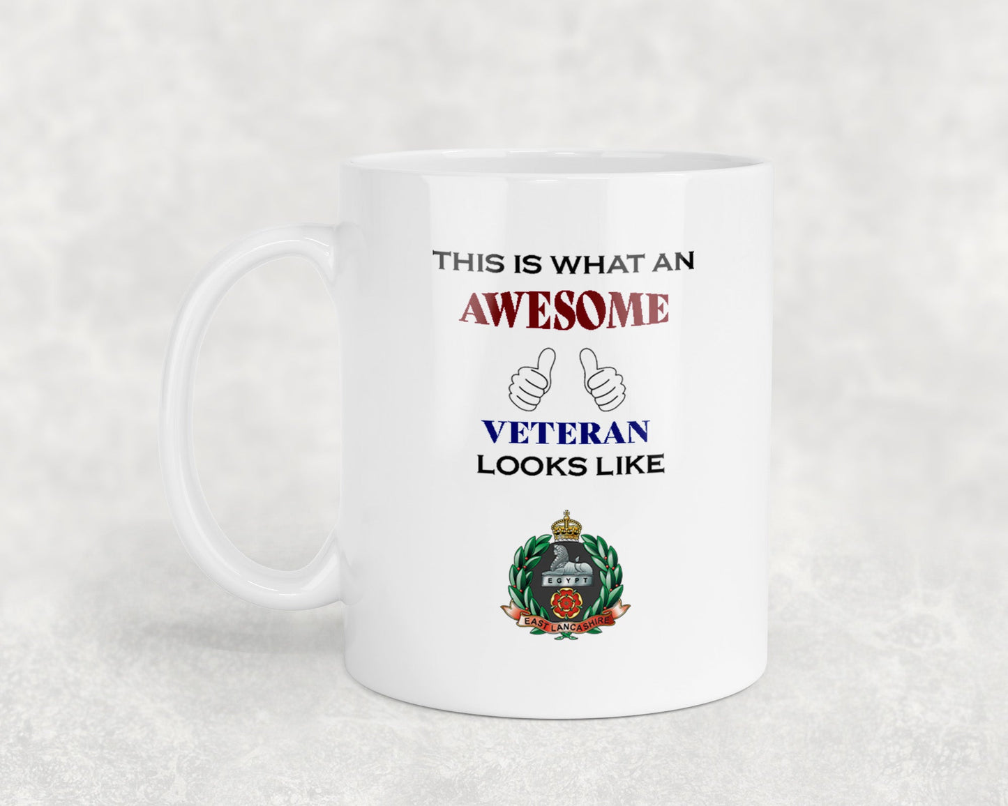 East Lancashire Regiment - Veteran - 11oz Mug