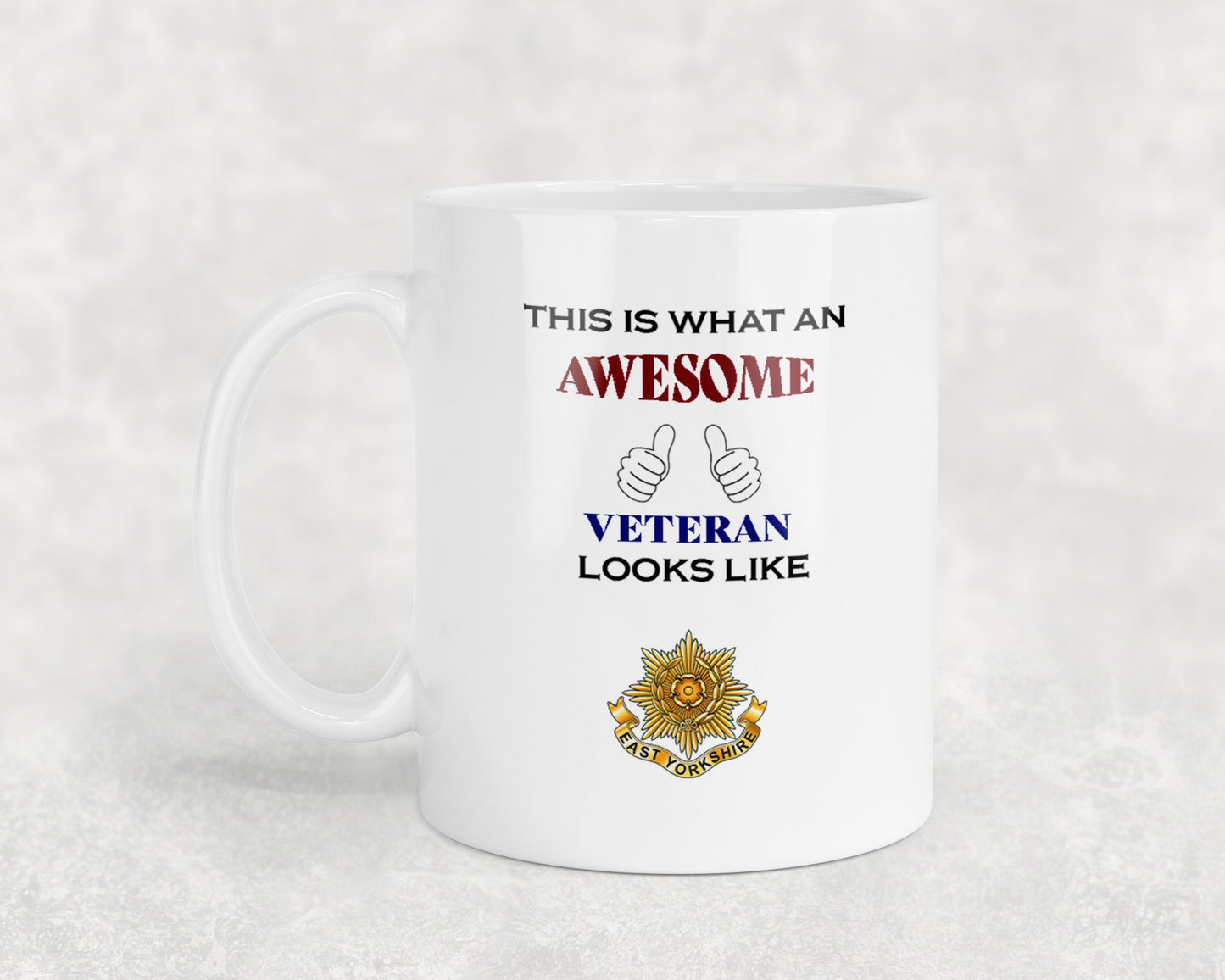 East Yorkshire Regiment - Veteran - 11oz Mug
