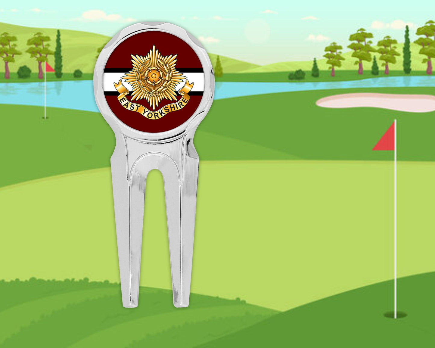 East Yorkshire Regiment - Golf Divot Repair Tool
