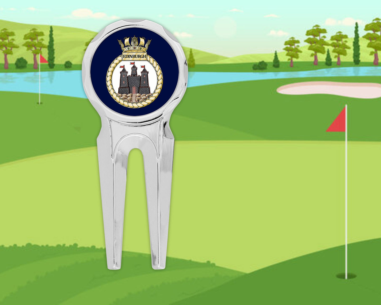 HMS Edinburgh - Golf Divot Repair Tool