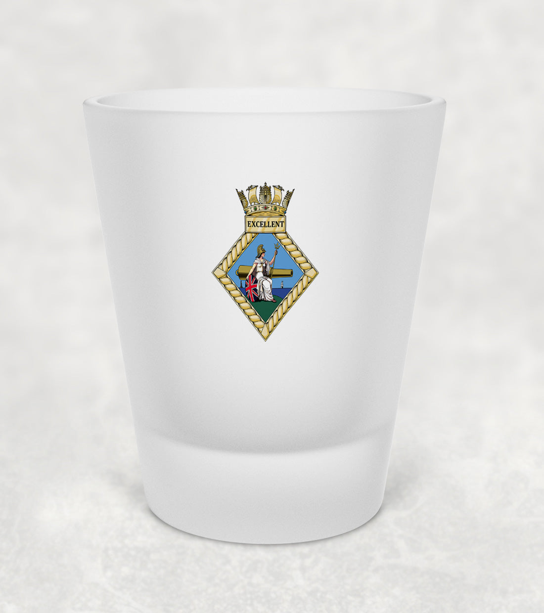 HMS Excellent - Shot Glass
