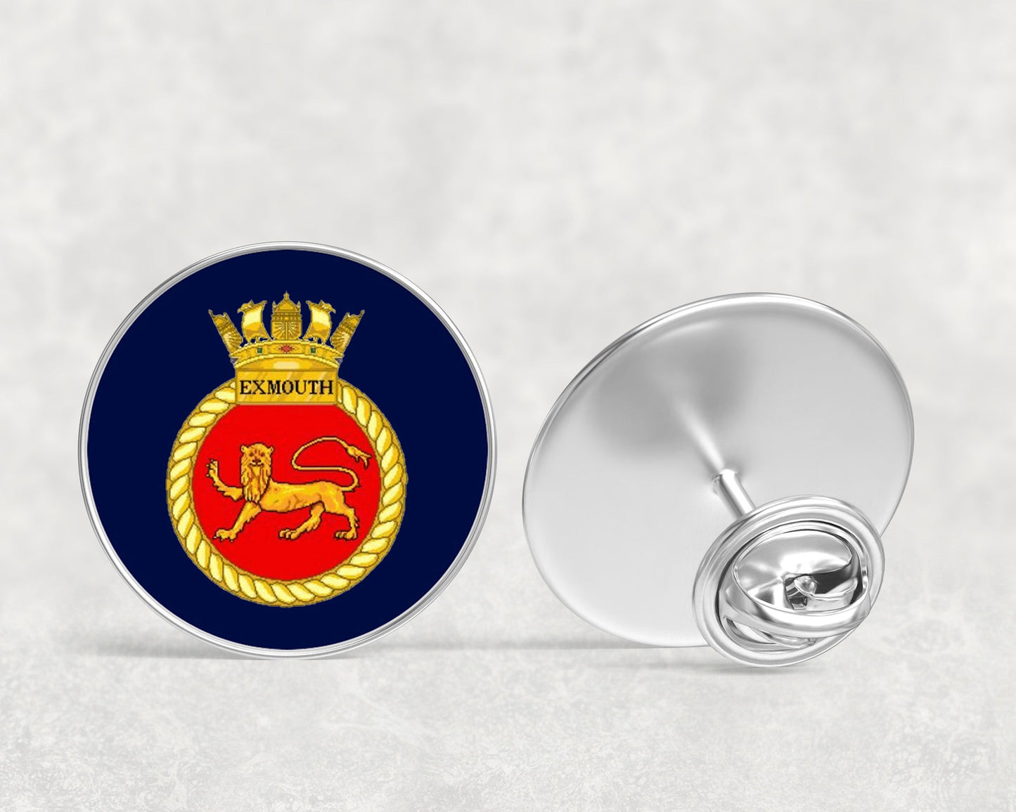HMS Exmouth - Lapel Pin