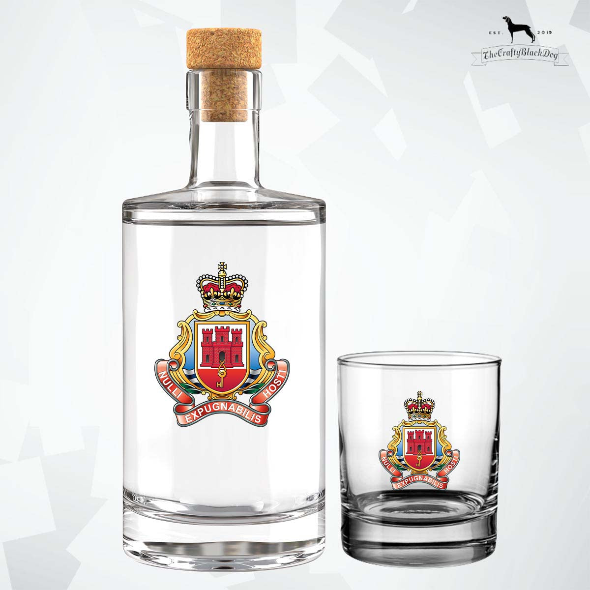 Royal Gibraltar Regiment - Fill Your Own Spirit Bottle