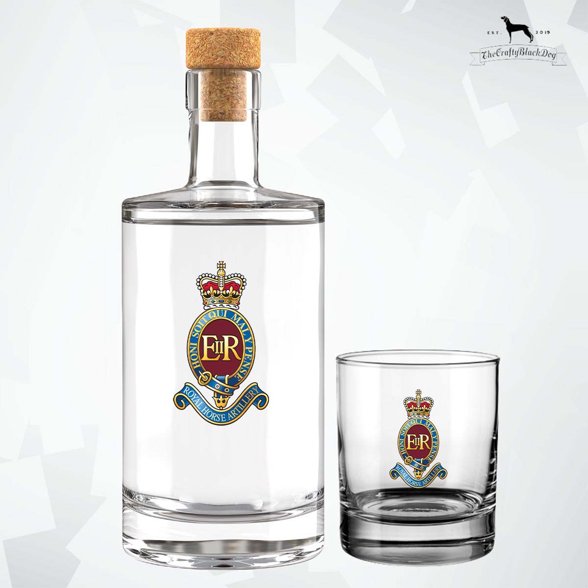 7 Para Royal Horse Artillery - Fill Your Own Spirit Bottle