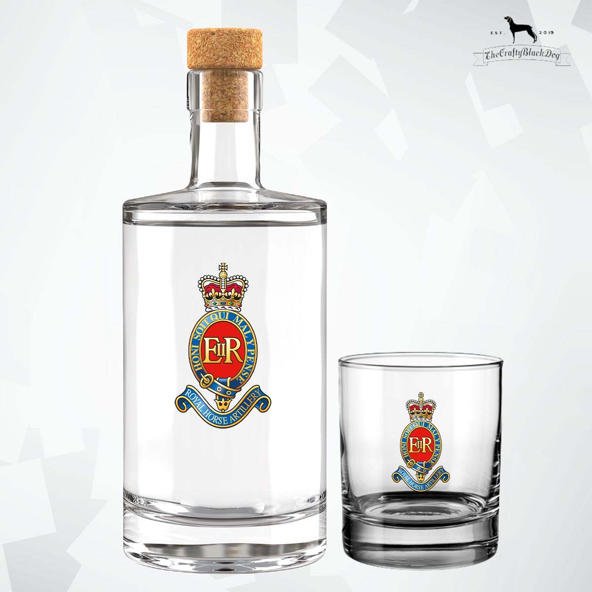 3 Royal Horse Artillery - Fill Your Own Spirit Bottle