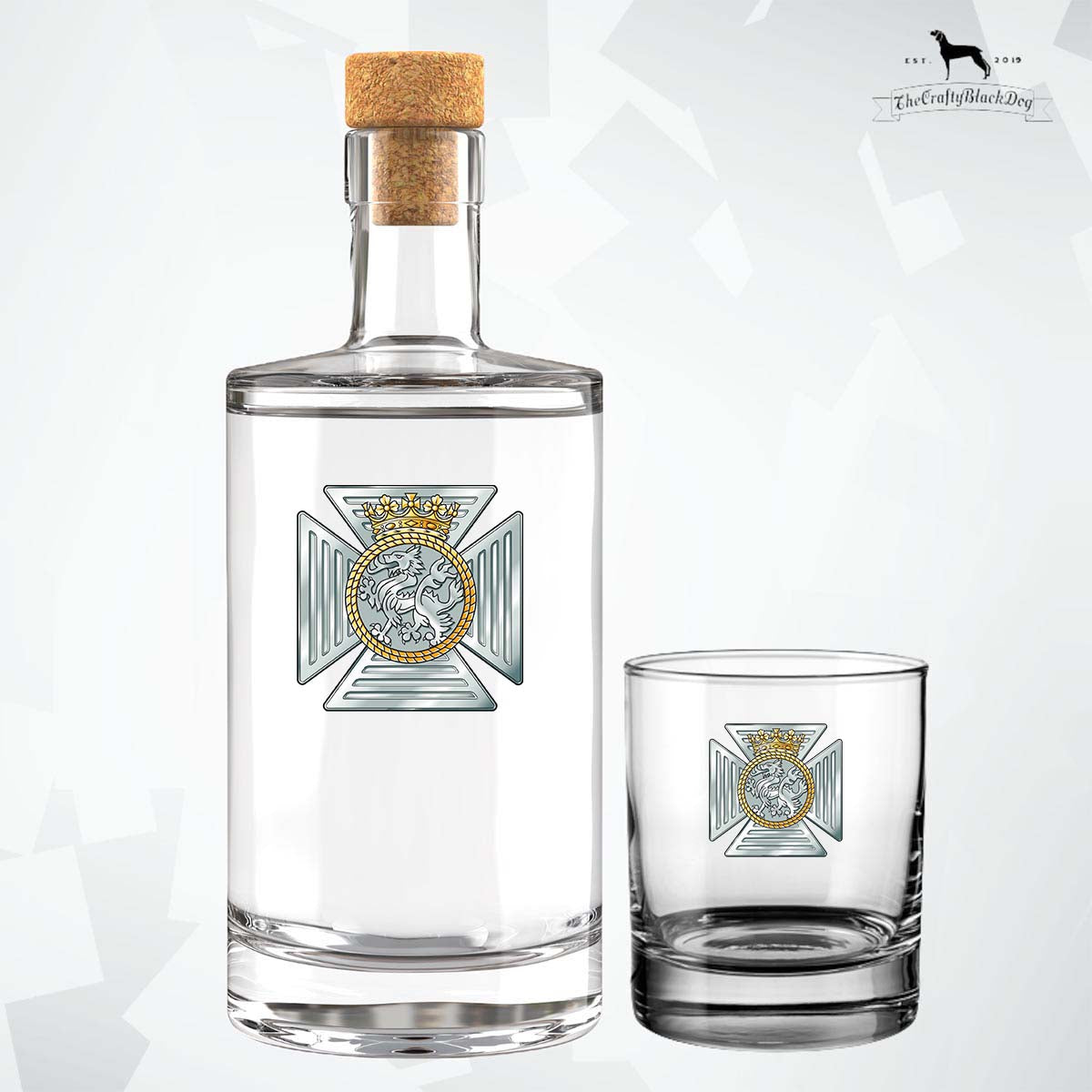 The Duke of Edinburgh's Royal Regiment (Berkshire and Wiltshire) - Fill Your Own Spirit Bottle