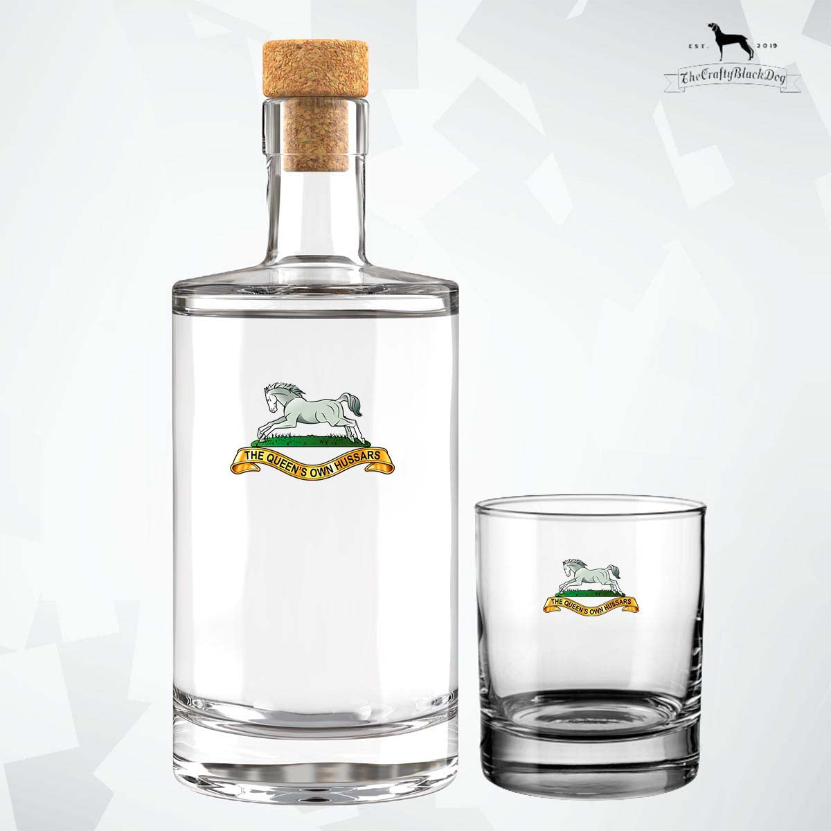 Queen's Own Hussars - Fill Your Own Spirit Bottle