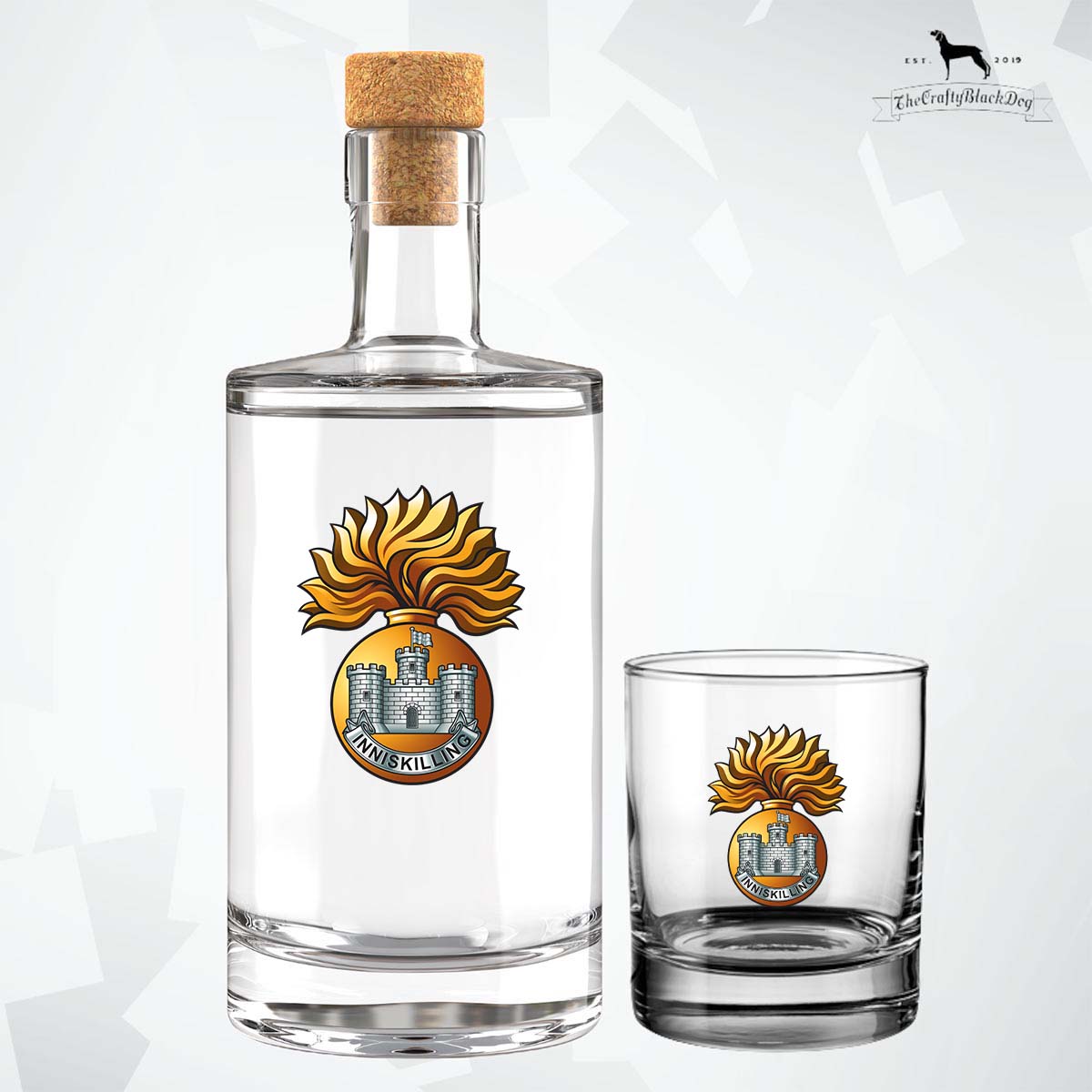 Royal Inniskilling Fusiliers - Fill Your Own Spirit Bottle