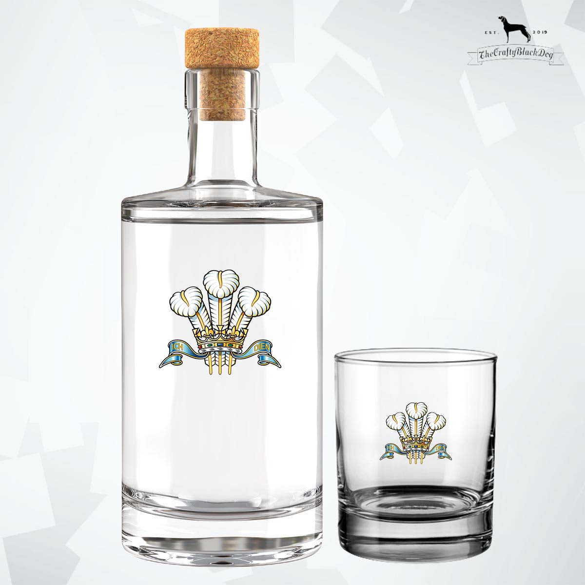 Royal Regiment of Wales - Fill Your Own Spirit Bottle