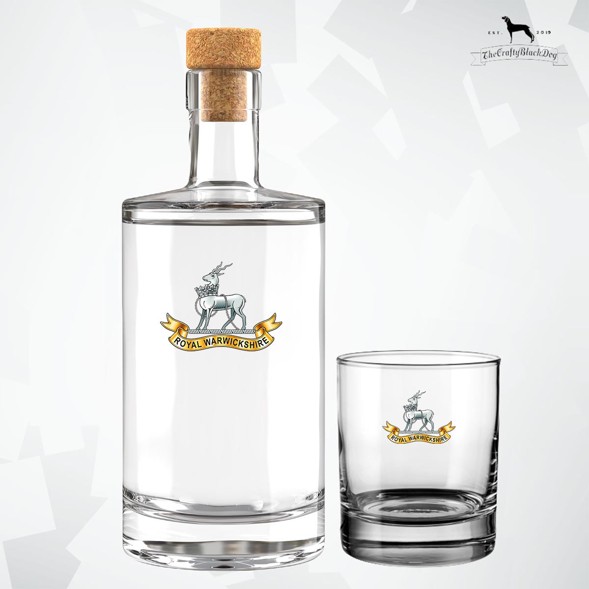 Royal Warwickshire Regiment - Fill Your Own Spirit Bottle