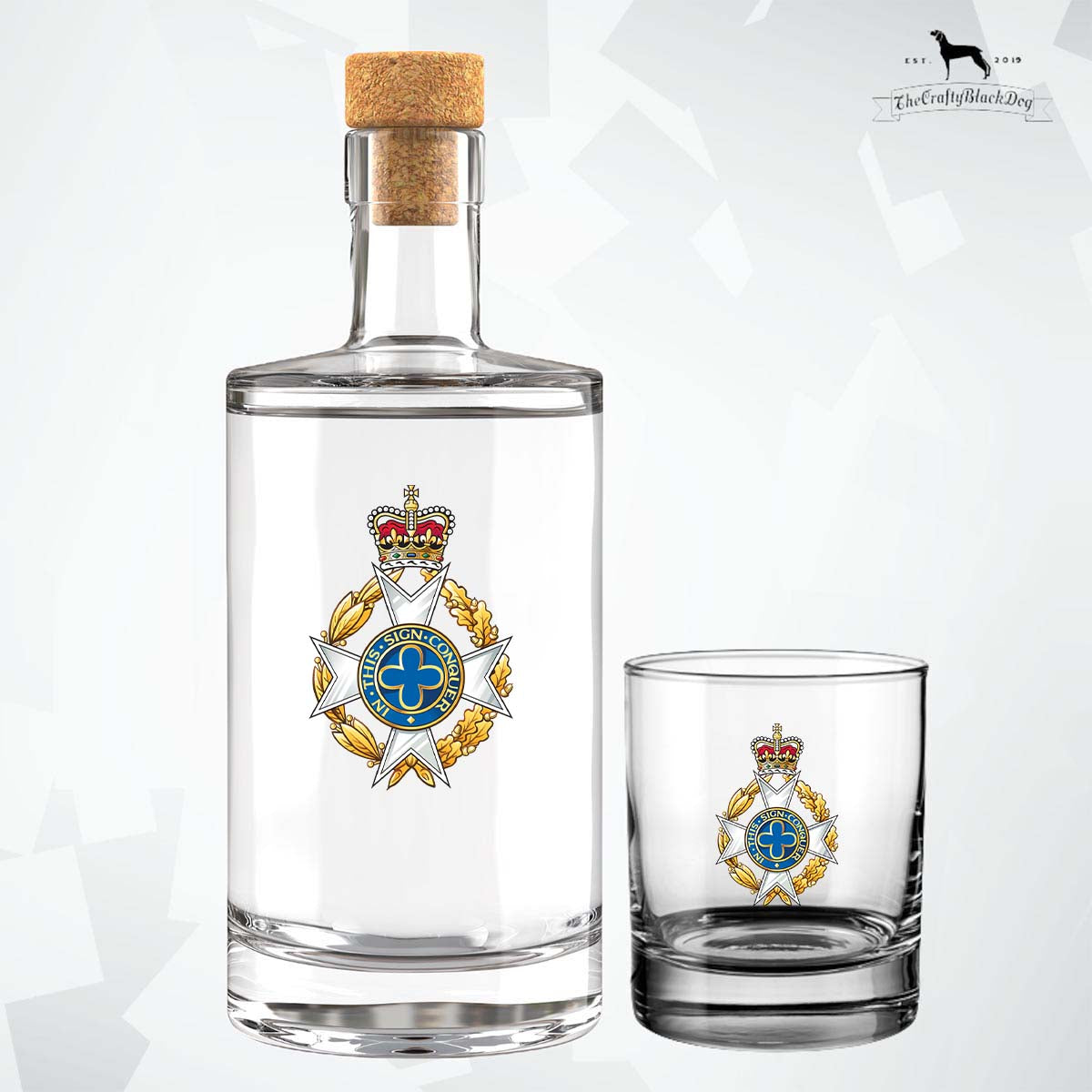 Royal Army Chaplains' Department - Fill Your Own Spirit Bottle
