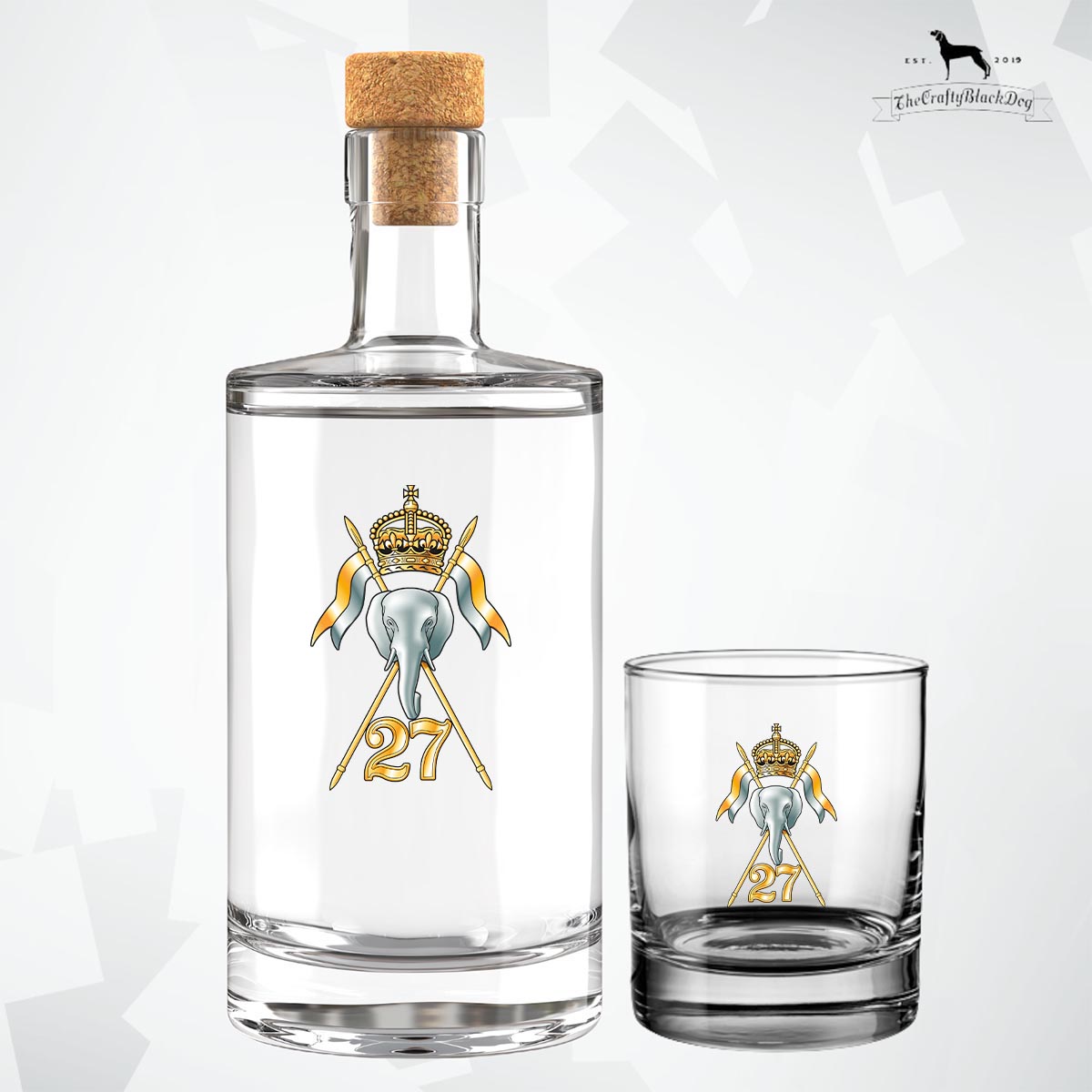 27th Lancers - Fill Your Own Spirit Bottle