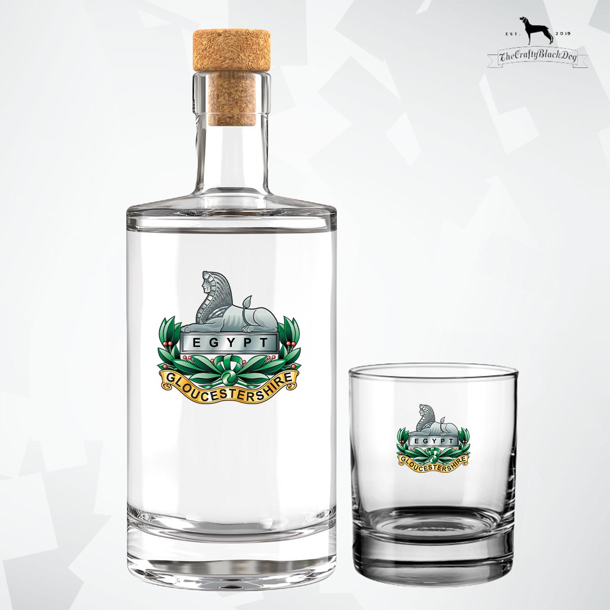Gloucestershire Regiment - Fill Your Own Spirit Bottle