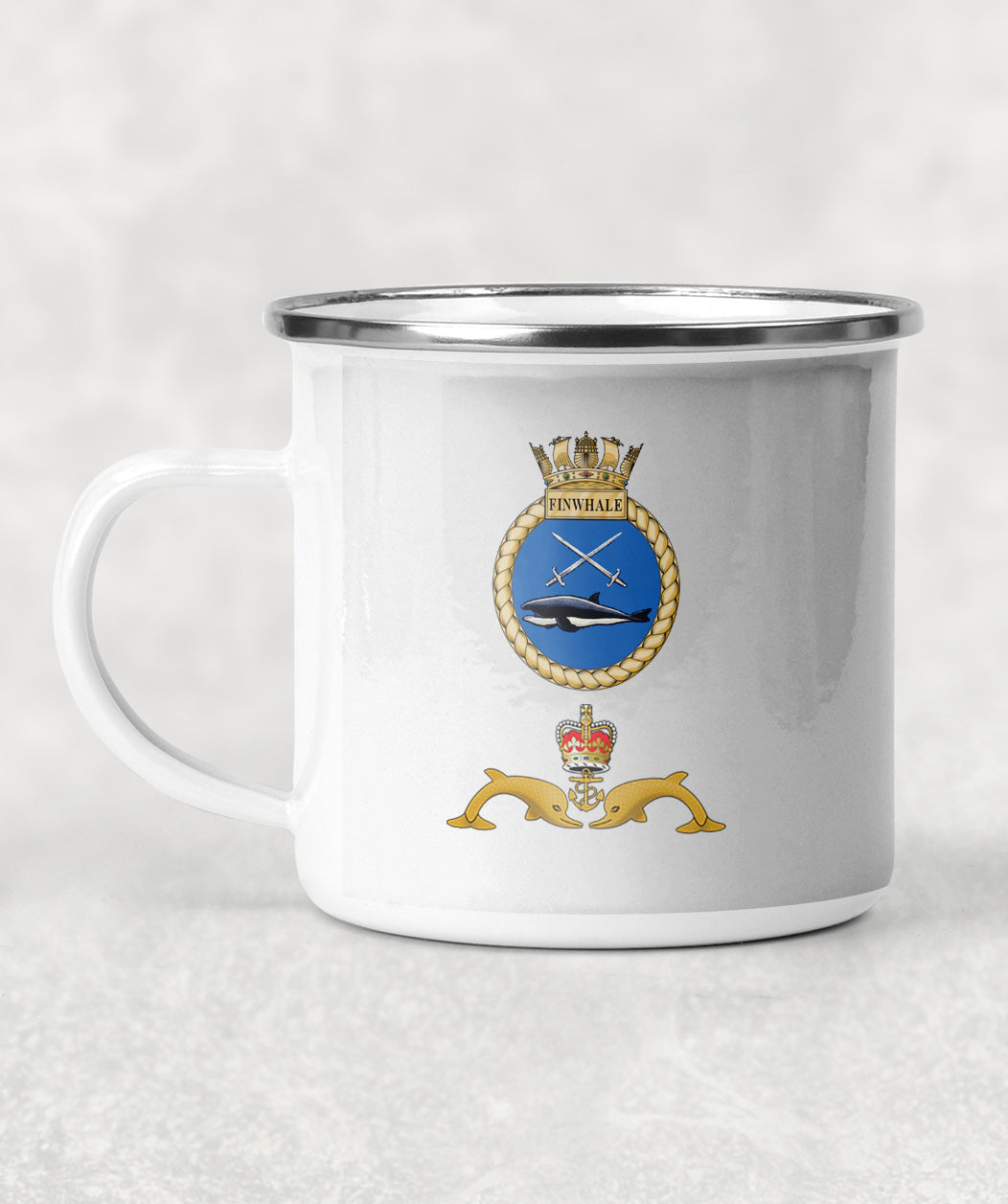 HMS Finwhale - Enamel Mug