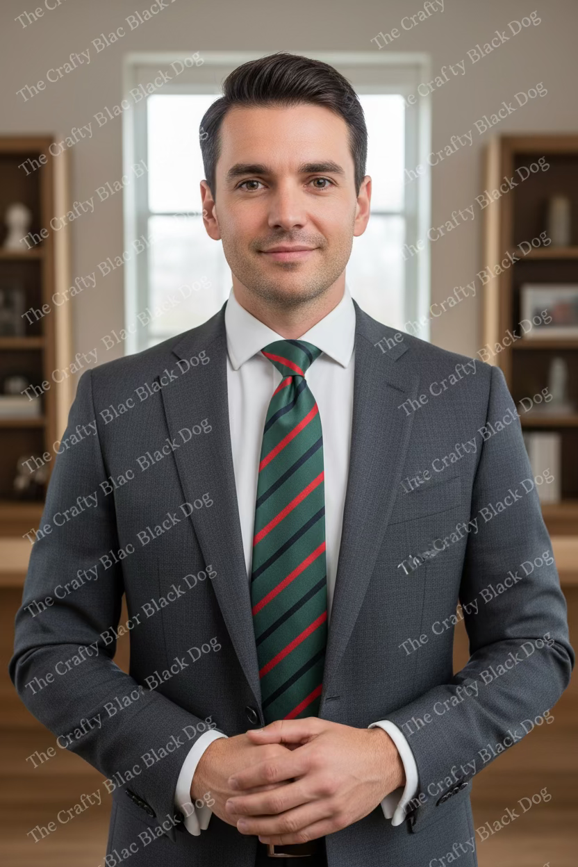 Royal Green Jackets - Stripe Tie