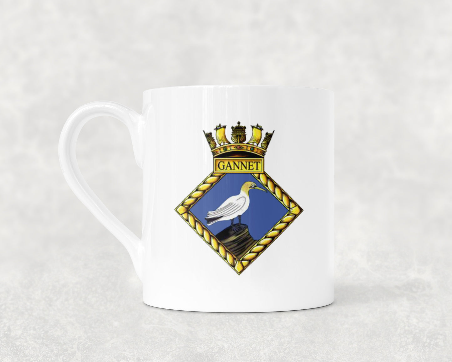 HMS Gannet - Bone China Mug
