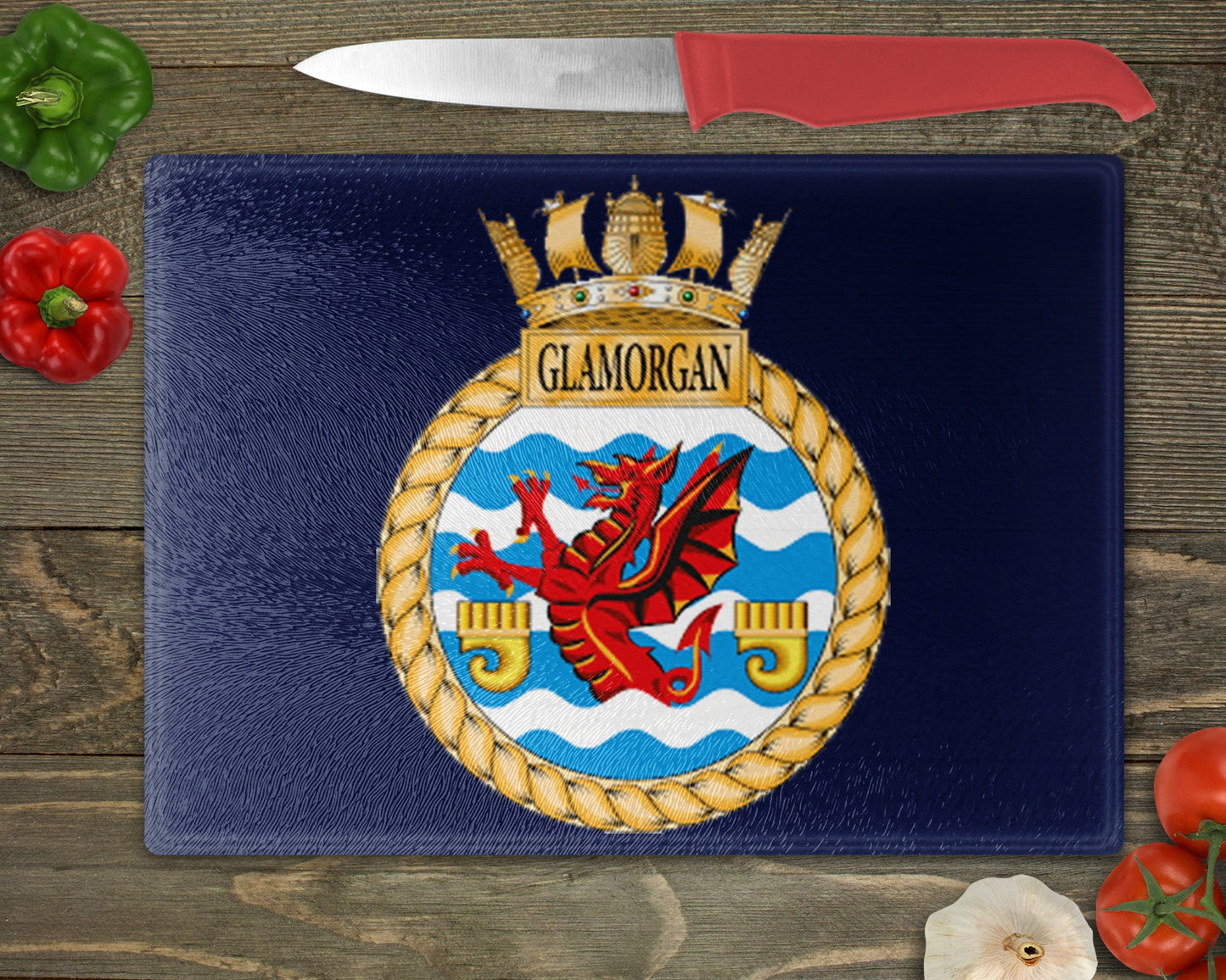 HMS Glamorgan - Cutting Board