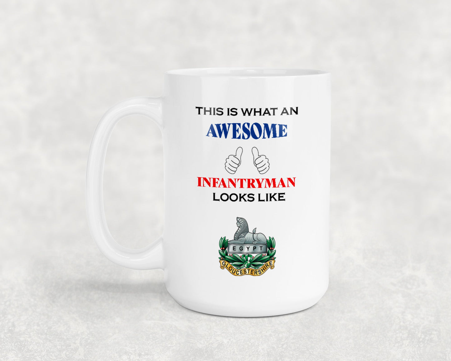 Gloucestershire Regiment - Veteran - 15oz Mug