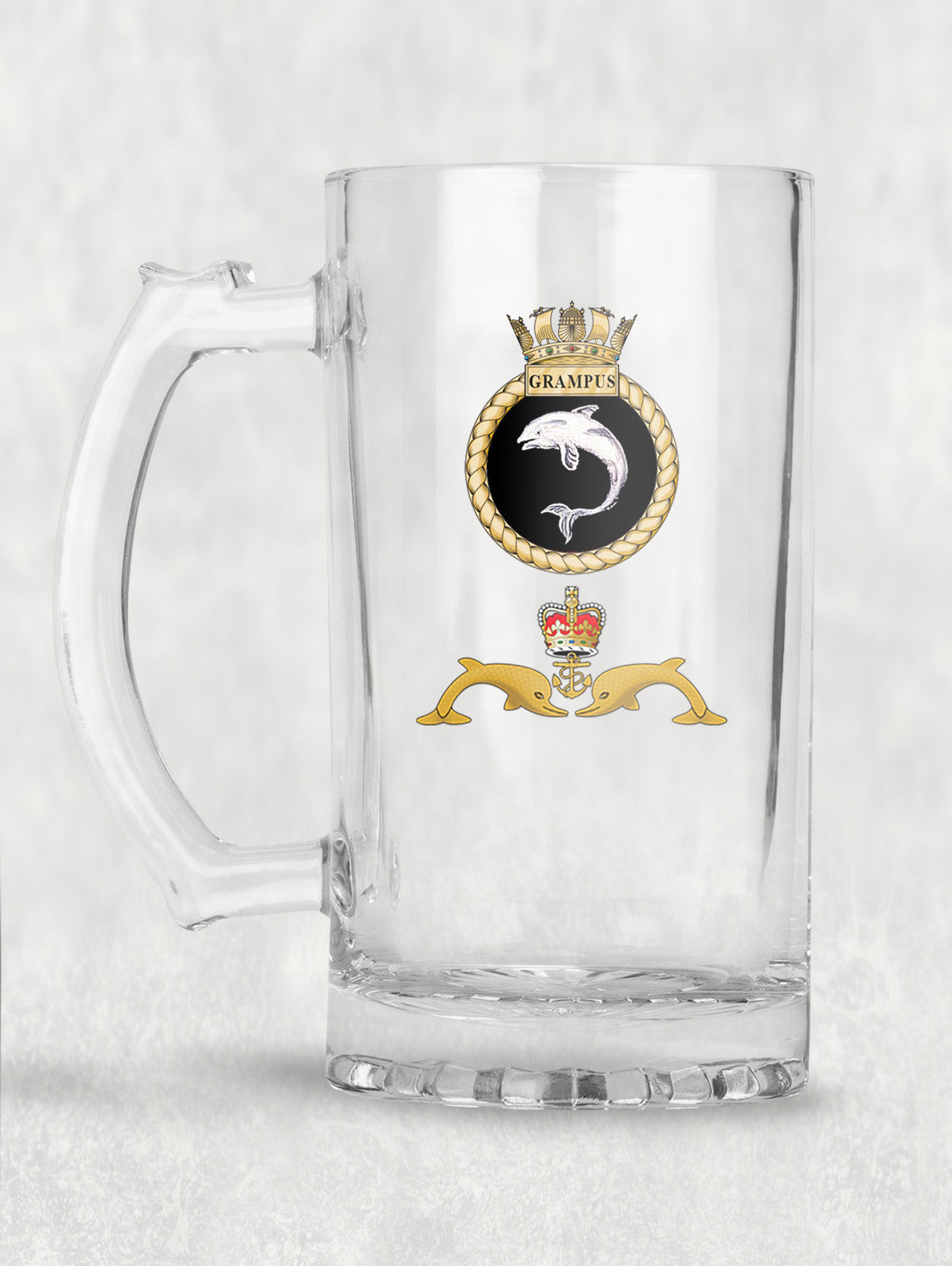 HMS Grampus - Tankard/Beer Mug/Stein