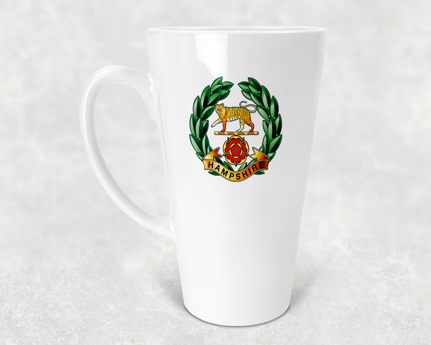 Hampshire Regt - Latte Mug 17oz