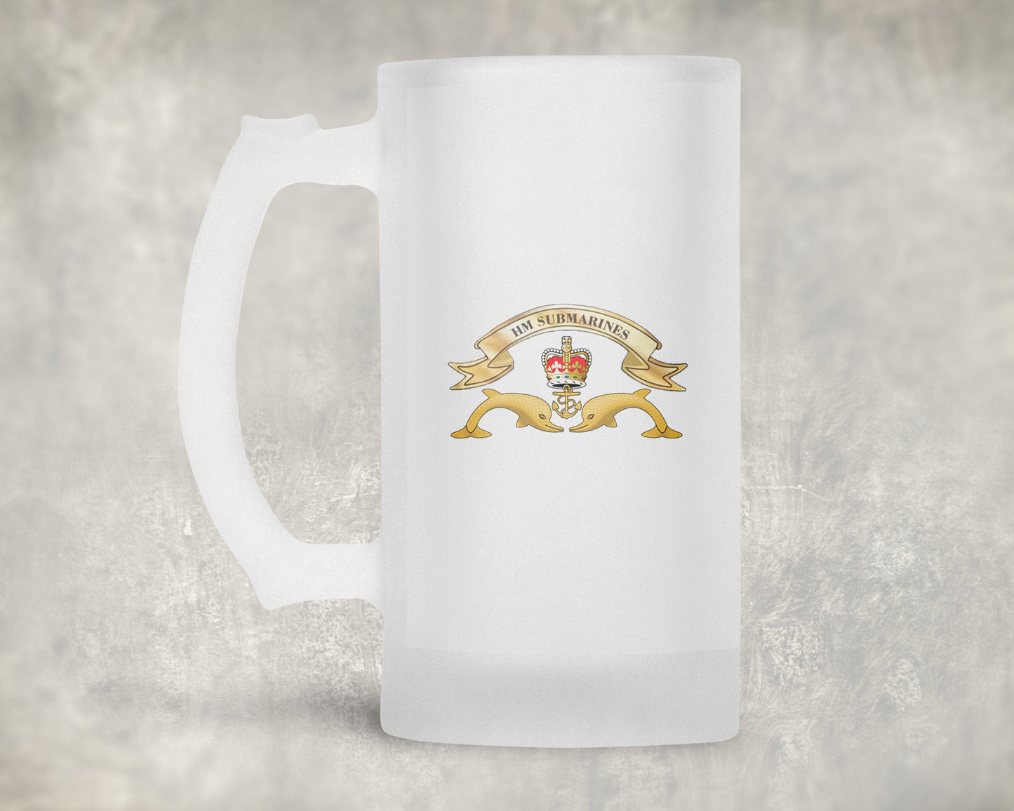 HM Submarines - Frosted Stein/Tankard/Beer Mug - Frosted Stein/Tankard/Beer Mug