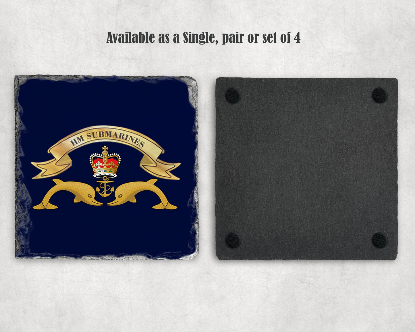 HM Submarines - Slate Coaster