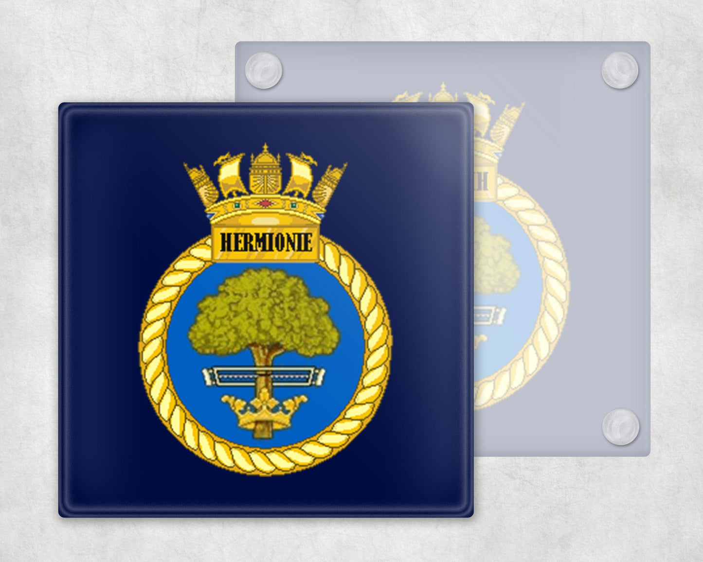 HMS Hermione - Glass Coaster
