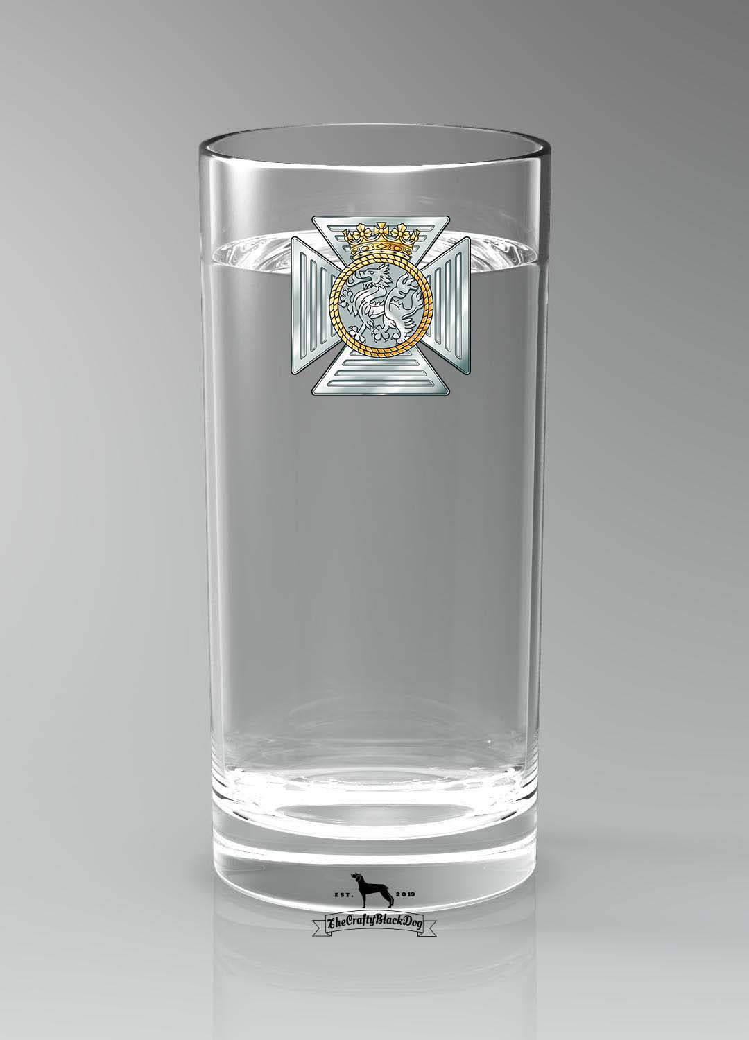 The Duke of Edinburgh's Royal Regiment (Berkshire and Wiltshire) - Straight Gin/Mixer/Water Glass