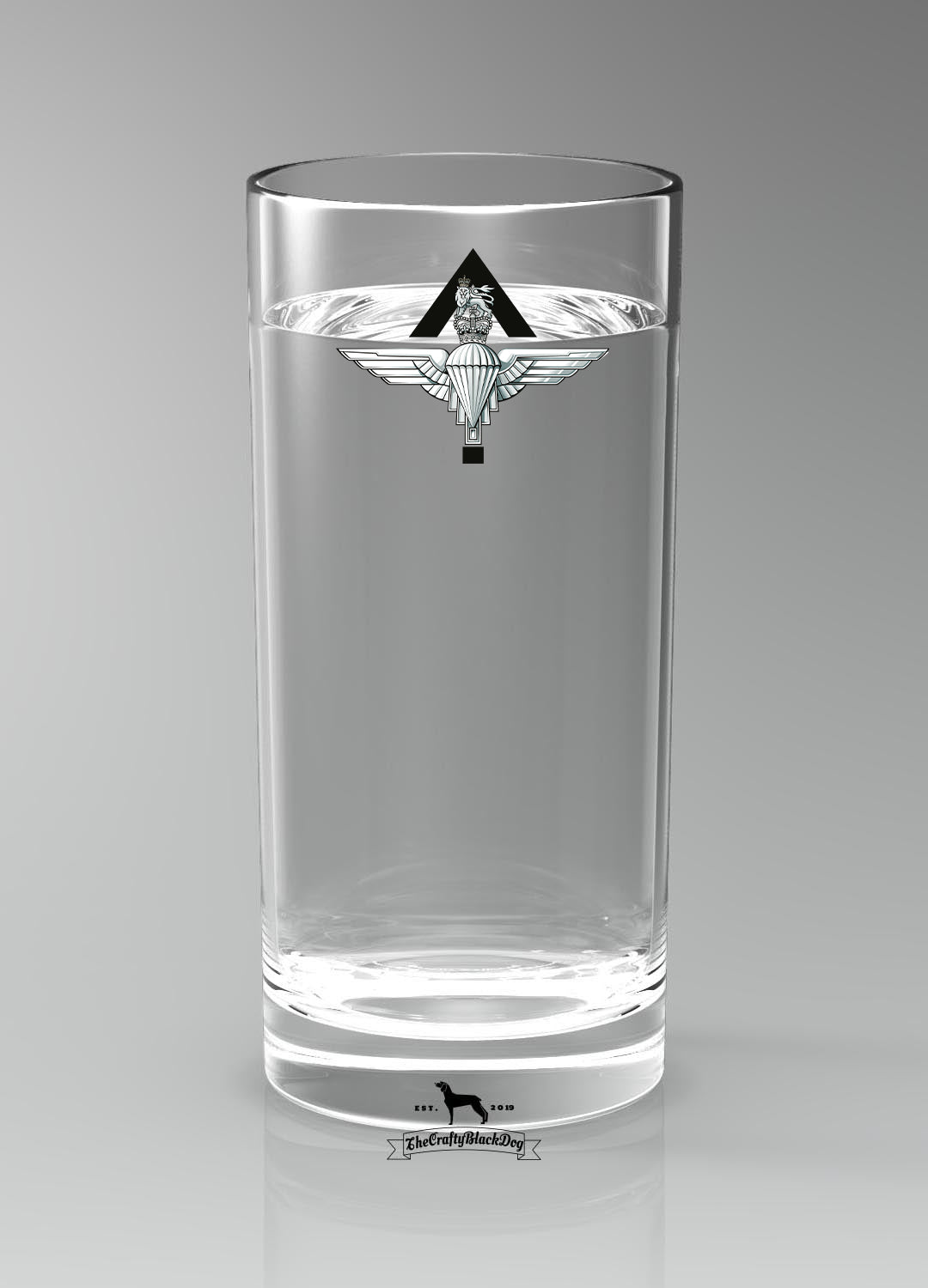 Pathfinder Platoon - Straight Gin/Mixer/Water Glass