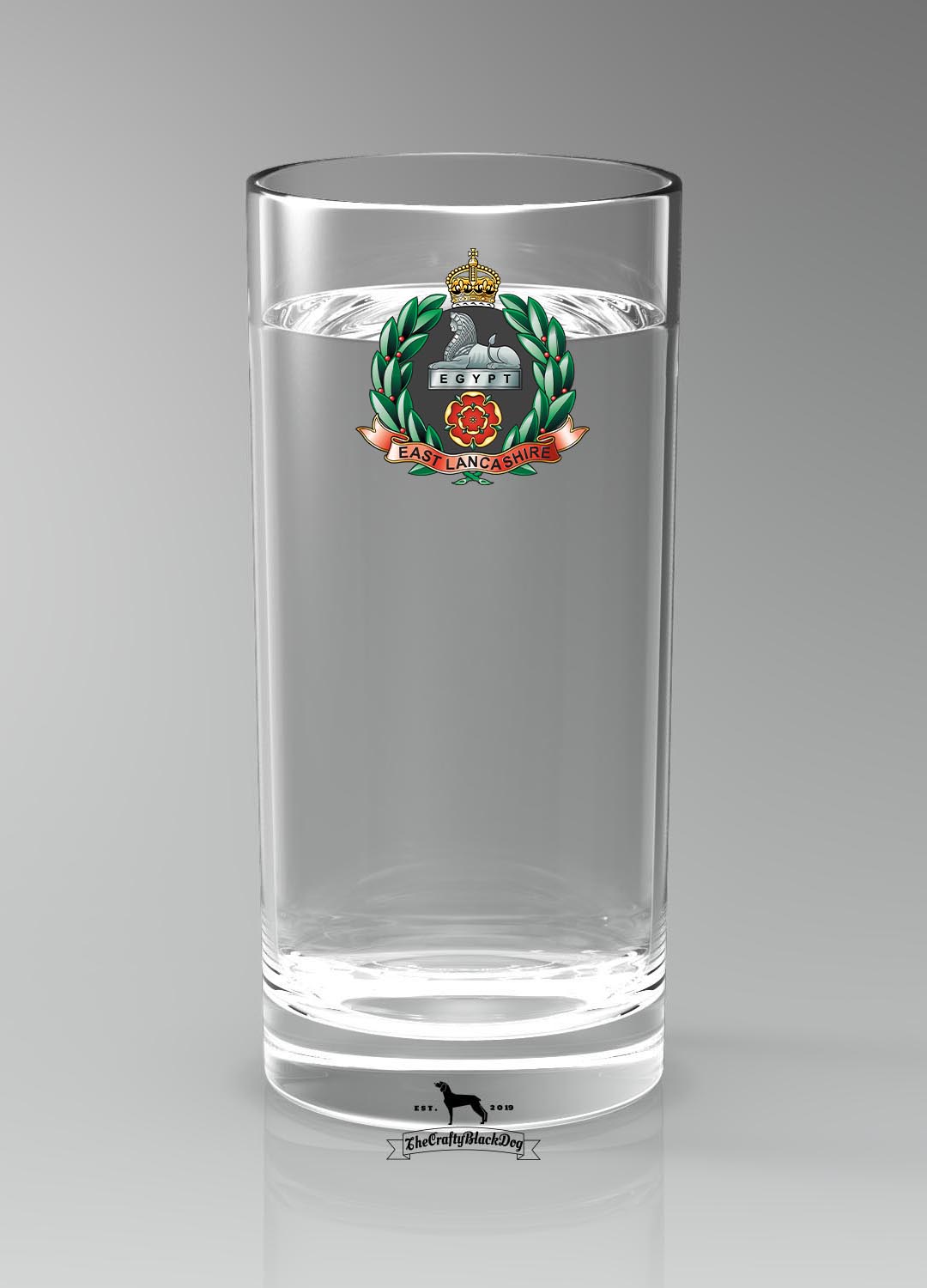 East Lancashire Regiment - Highball Glass(es)